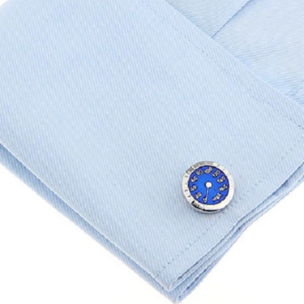 🏎 Speedometer Cufflinks - Picture 2 of 3